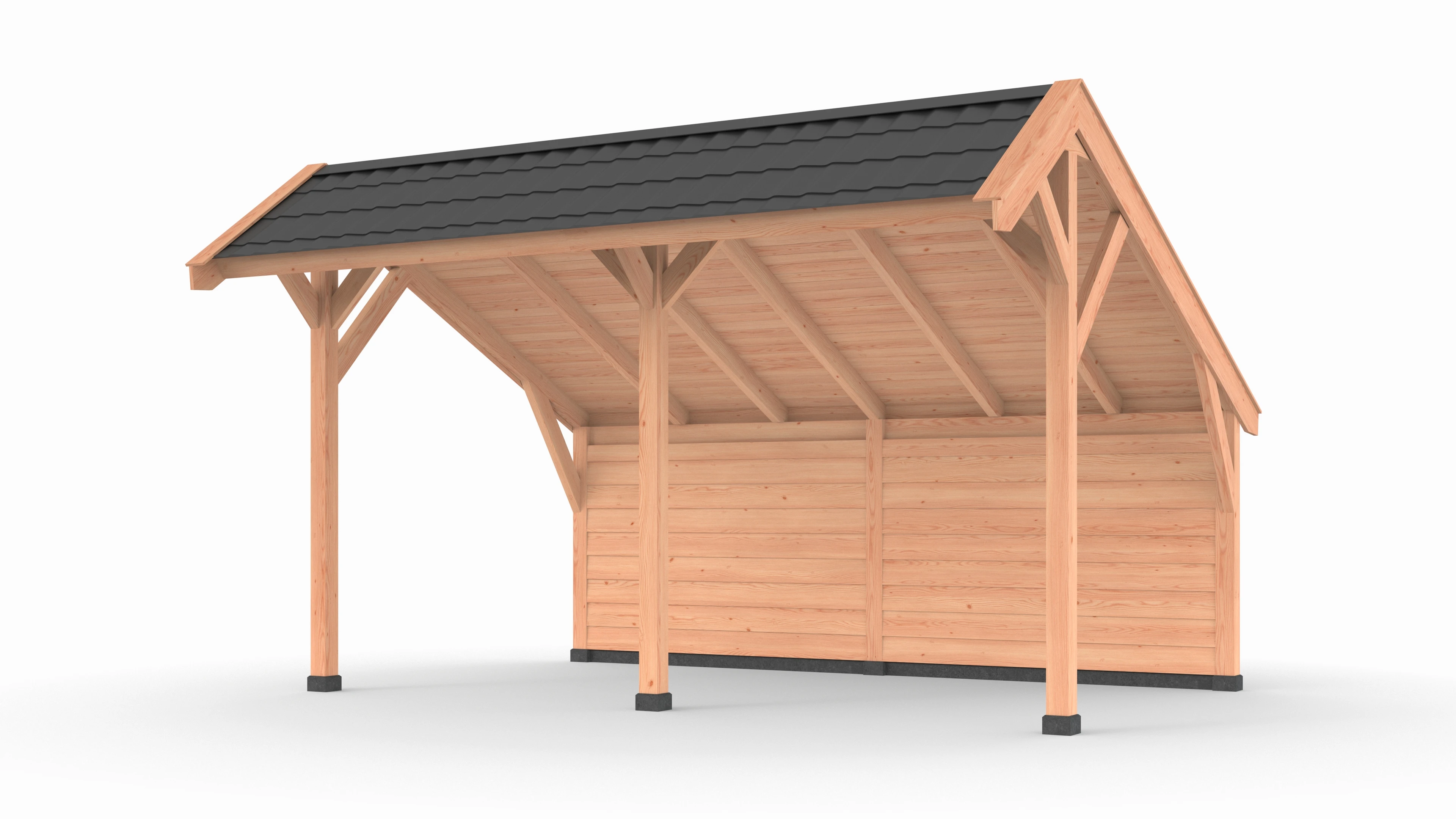 Douglas DIY kapschuur, 500 x 300, met achterwand, Westwood - Afbeelding 1